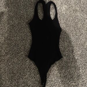 Naked Wardrobe Black Bodysuit